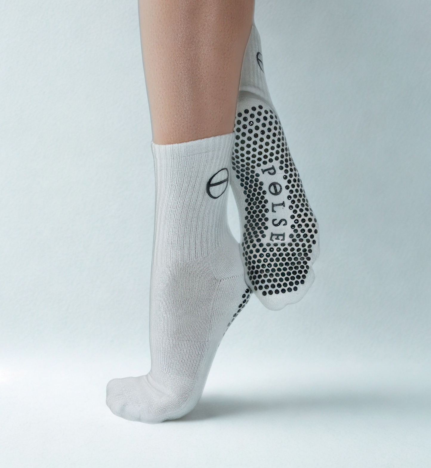 Crew Grip Socks - White