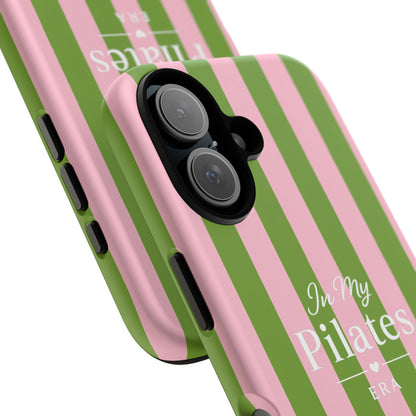 iPhone Case - 'In My Pilates Era' Pink & Olive