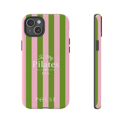 iPhone Case - 'In My Pilates Era' Pink & Olive