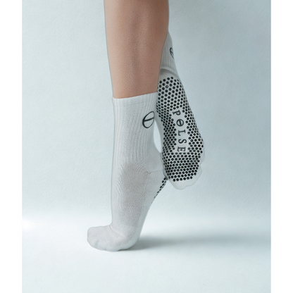 Crew Grip Socks - Baby Pink