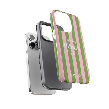 iPhone Case - 'In My Pilates Era' Pink & Olive