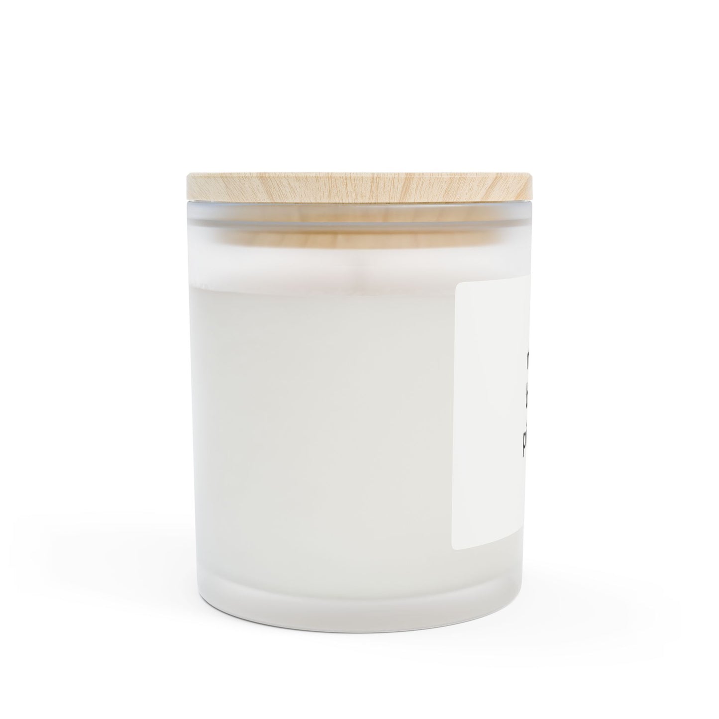 Frosted Glass Candle, 11oz