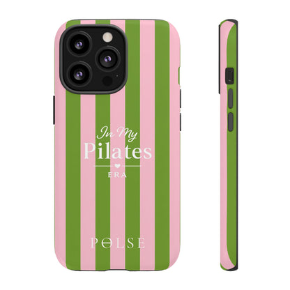 iPhone Case - 'In My Pilates Era' Pink & Olive