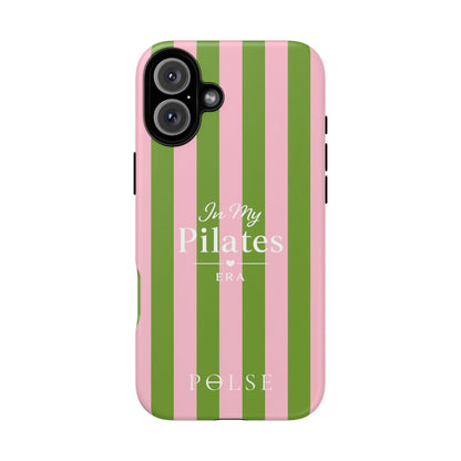 iPhone Case - 'In My Pilates Era' Pink & Olive